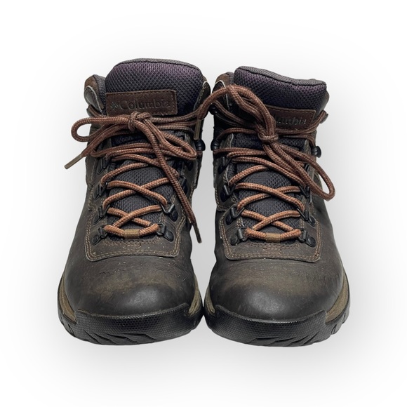 Columbia ⍟ Newton Ridge Plus Waterproof Hiker Hiking Boots ⍟ Brown Purple ⍟ 9M - Picture 9 of 16